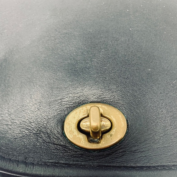 Vintage Coach Leather Compact Pouch Bag - Picture 11 of 11